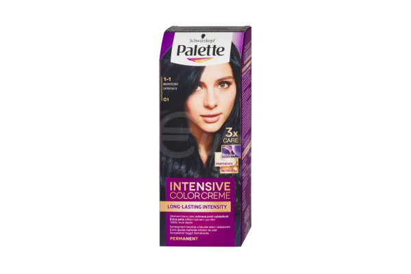 Barva na vlasy Palette 50ml Modročerný 1-1