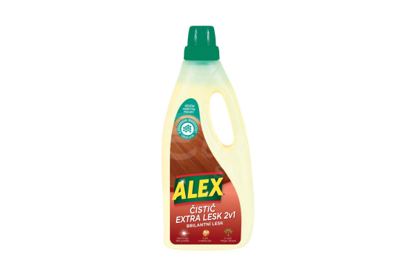 Alex čistič na podlahu 2v1 750ml Extra lesk