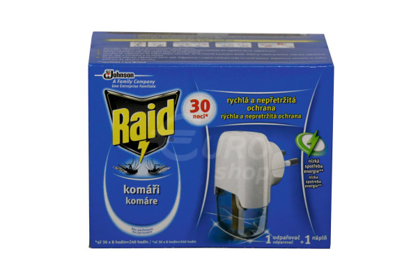 Raid elektrický odpařovač s tekutou náplní - strojek + náplň 21ml
