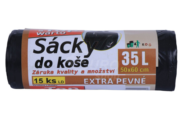 Stop sáčky do koše  35l - 15 ks
