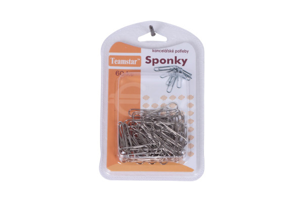 Kancelářské spony 60ks