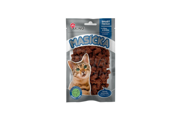 Masíčka jehněčí kousky 50g Akinu