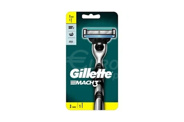 Holítko Gillette MACH3 1+2hlavice - jednorázová